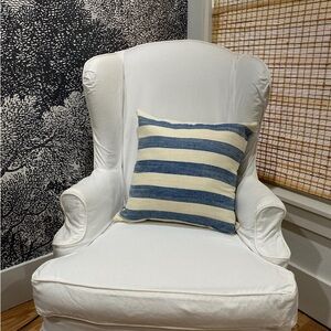 Heather Taylor Home Silk & Cotton Throw Pillow